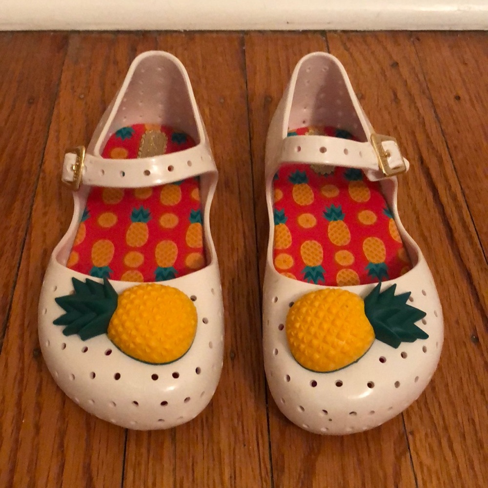 Mini Melissa Pineapple Shoes